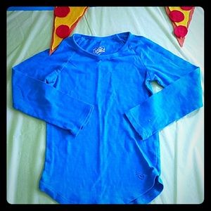 Justice Blue Long Sleeve T-shirt Size 5